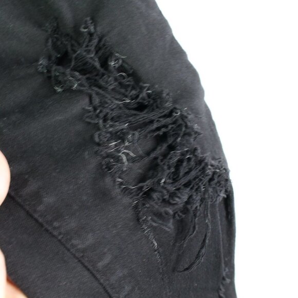 Kancan Distressed Skinny Jeans Black 26‎ - Picture 3 of 7